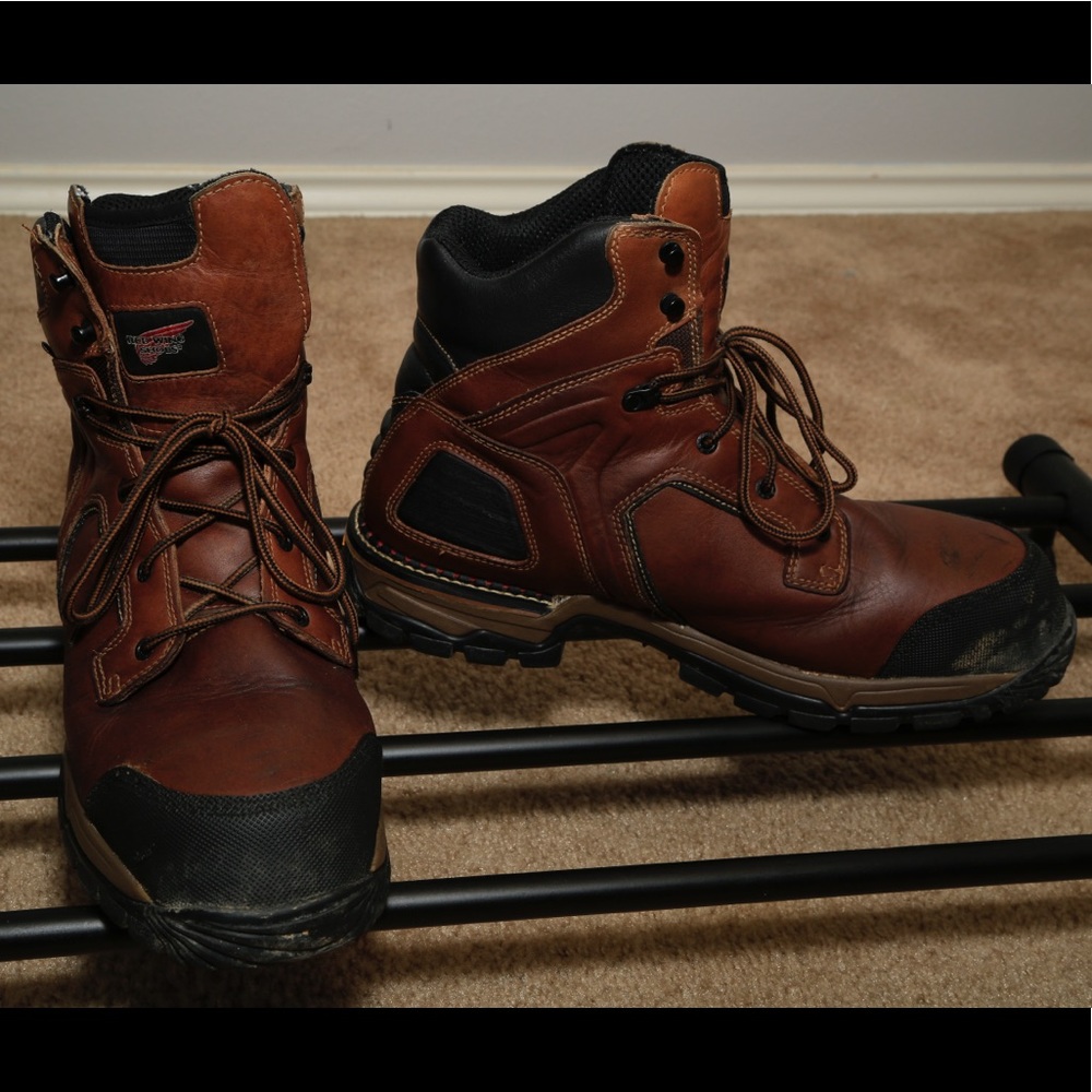 Red Wing safety toe work boots